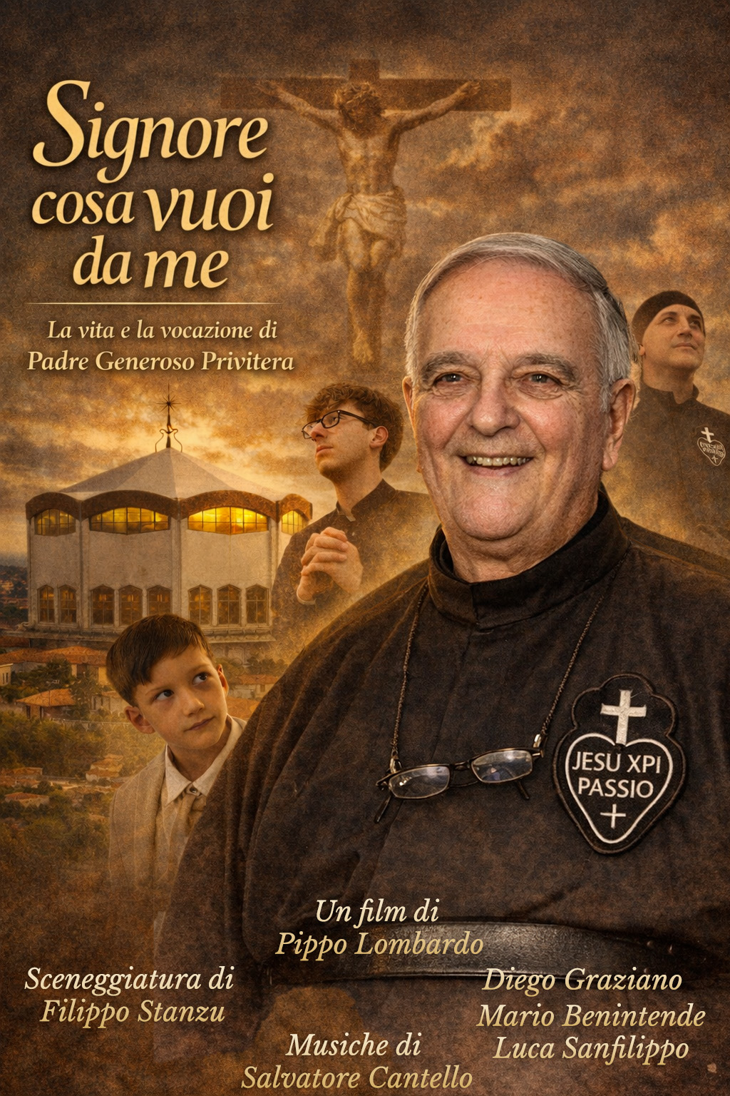 Locandina del film dedicato a Padre Generoso dell'Addolorata